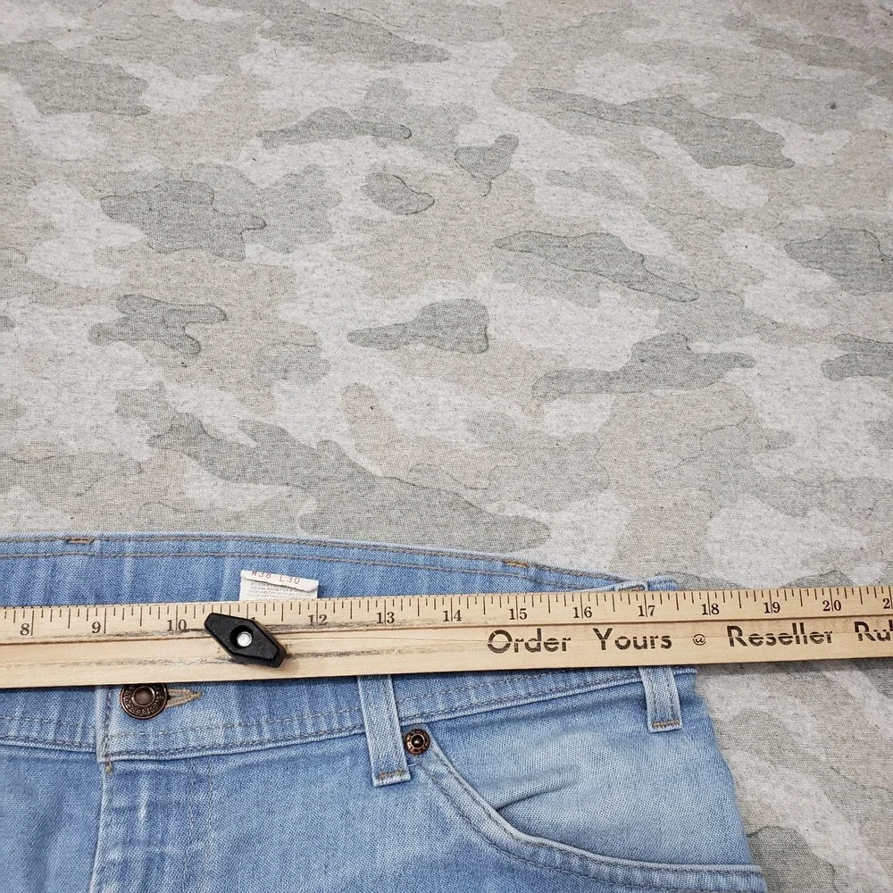 Vintage Levi's Jeans Mens 38x30 Blue 90s Denim Light Wash Brown Tag